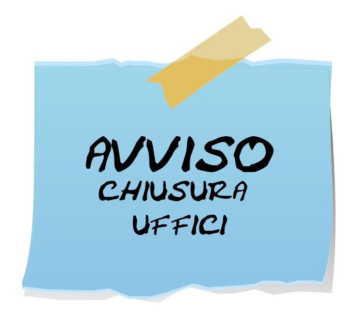 Avviso chiusura uffici 
