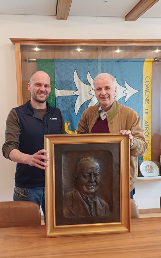 Donazione quadro Giuseppe Motta