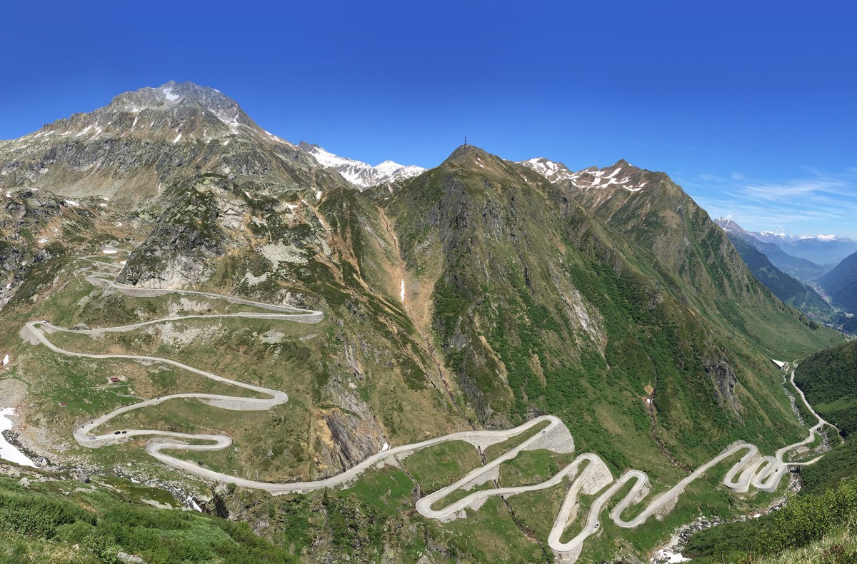 La leggendaria Tremola San Gottardo