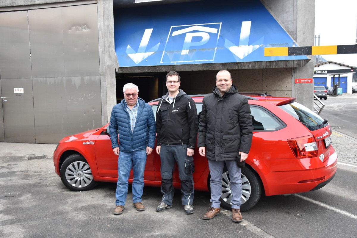 Consegna ufficiale del veicolo di Mobility