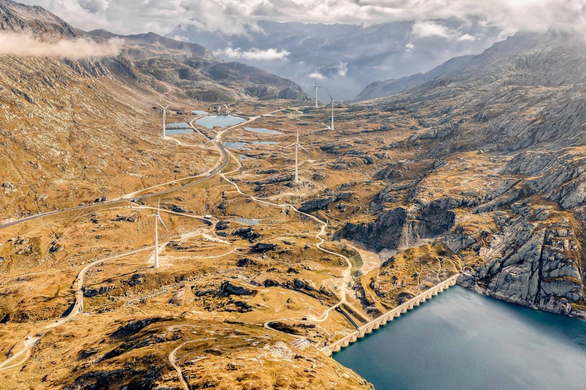 Visite guidate Diga Lucendro e Parco Eolico San Gottardo